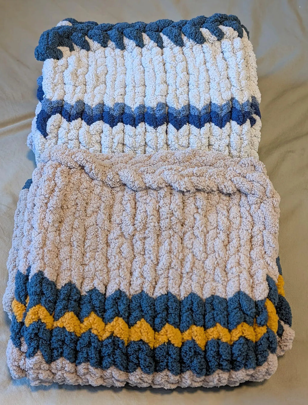 Chunky Knit Baby Blanket