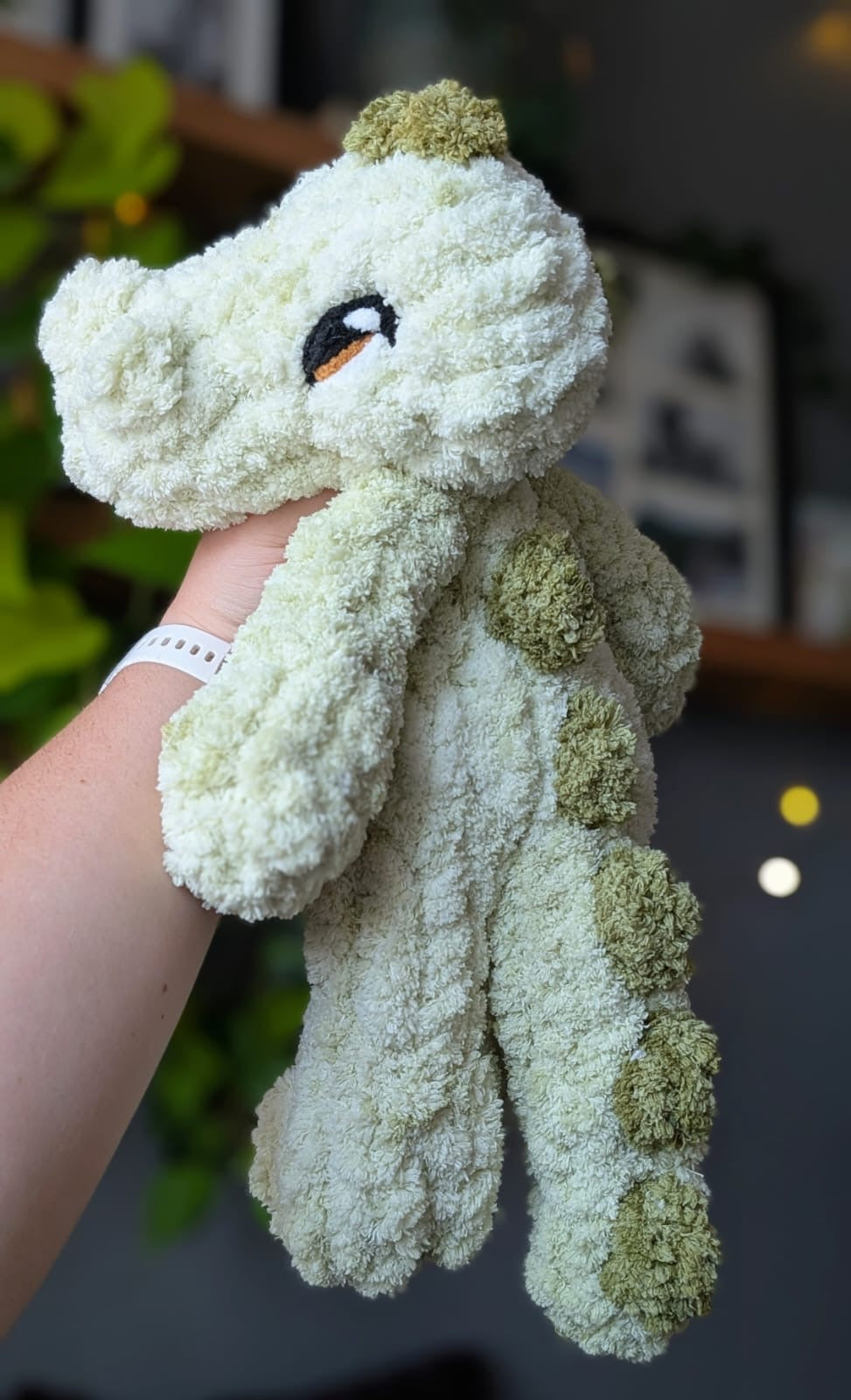 Chunky Knit T Rex Snuggler