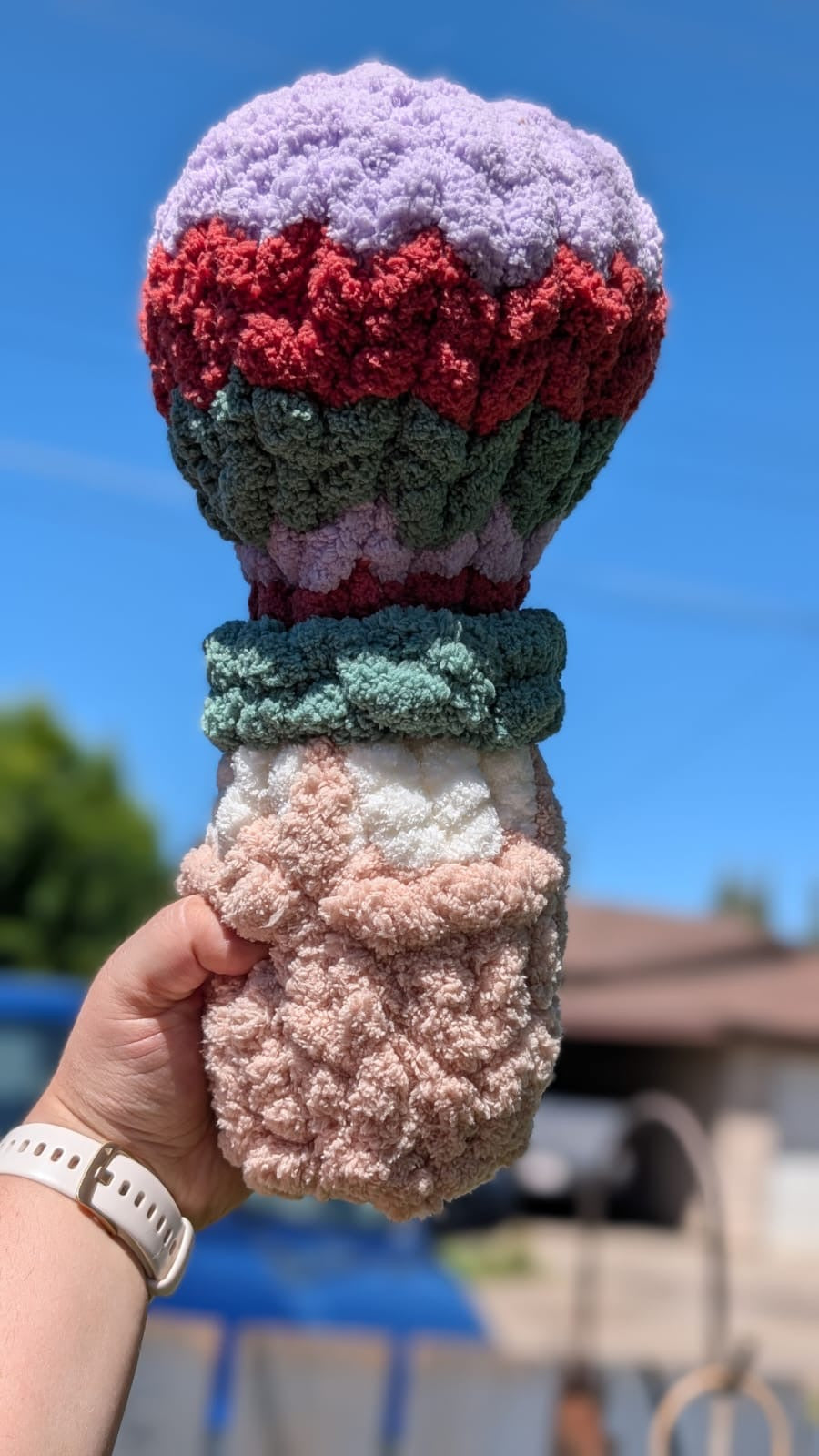 Chunky Knit Hot Air Balloon