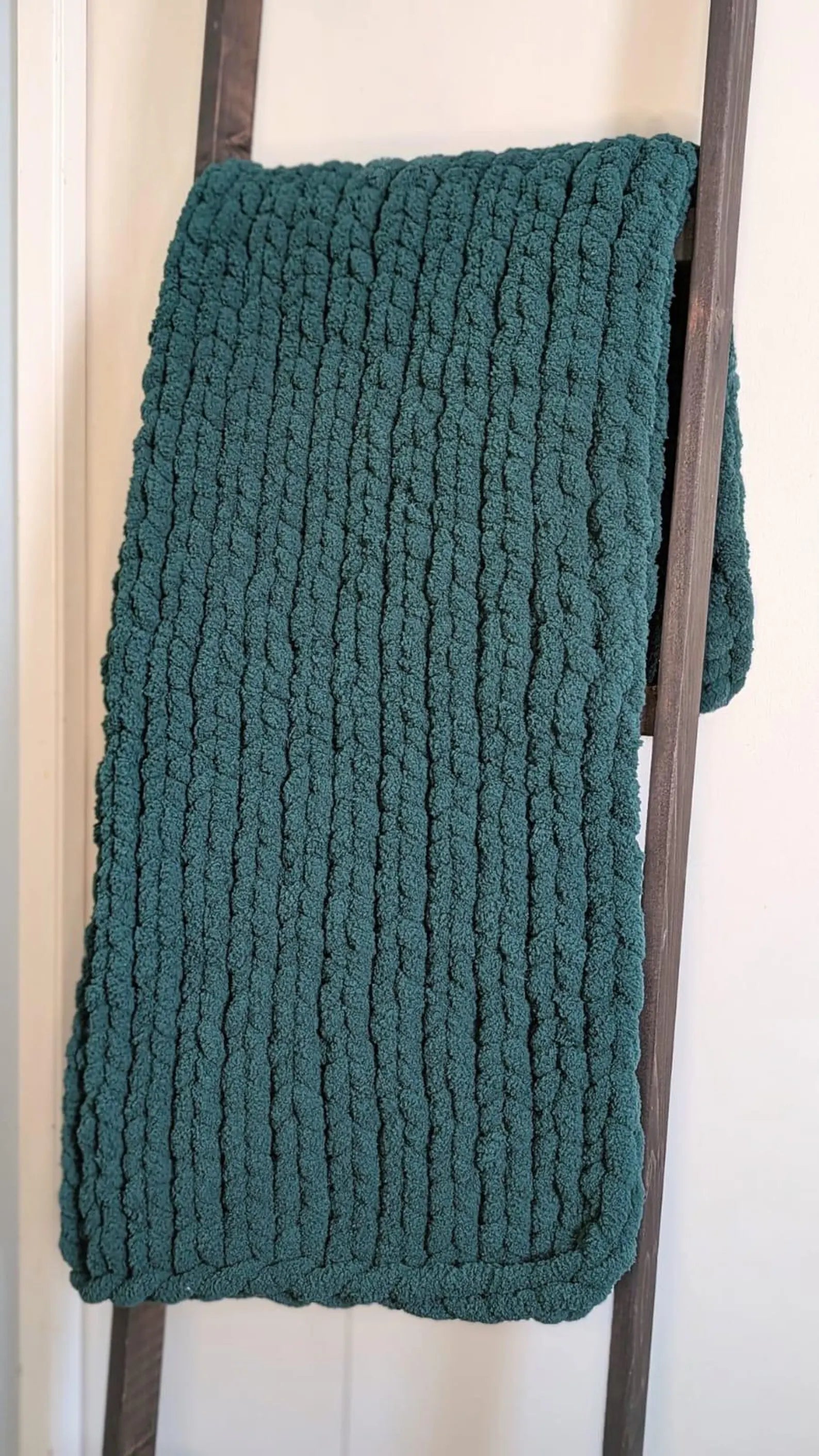 Forest Green Throw