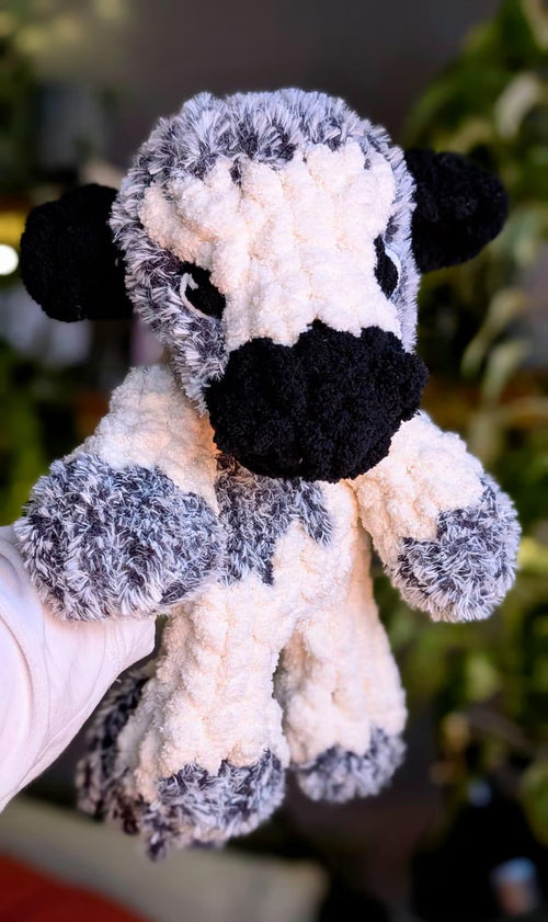 Chunky Knit Cow Snuggler