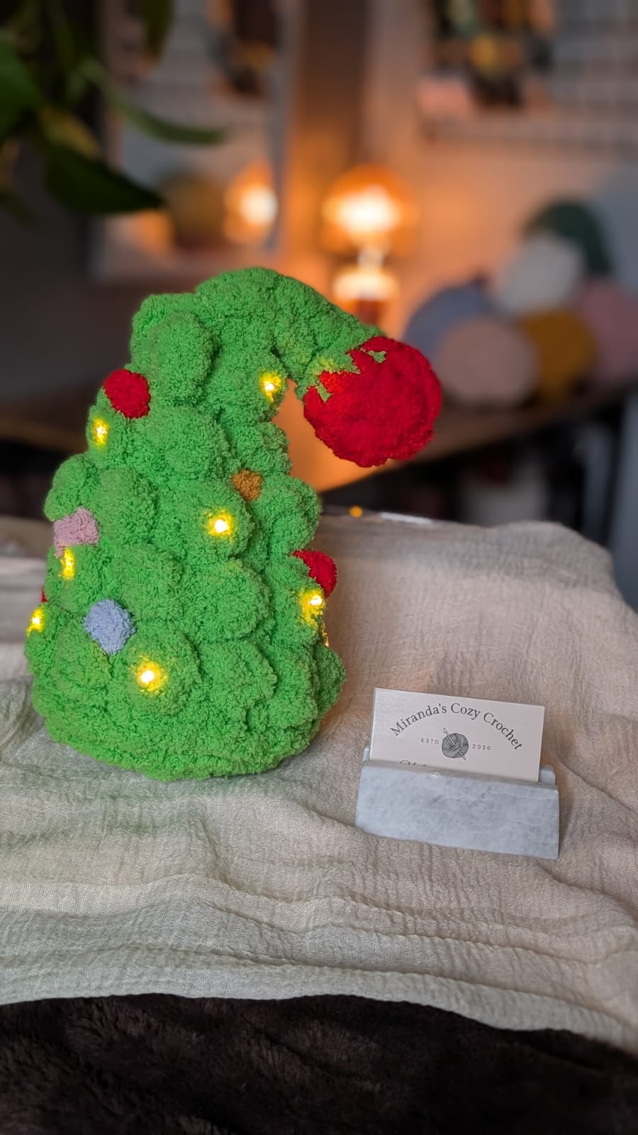Chunky Knit Light Up Trees