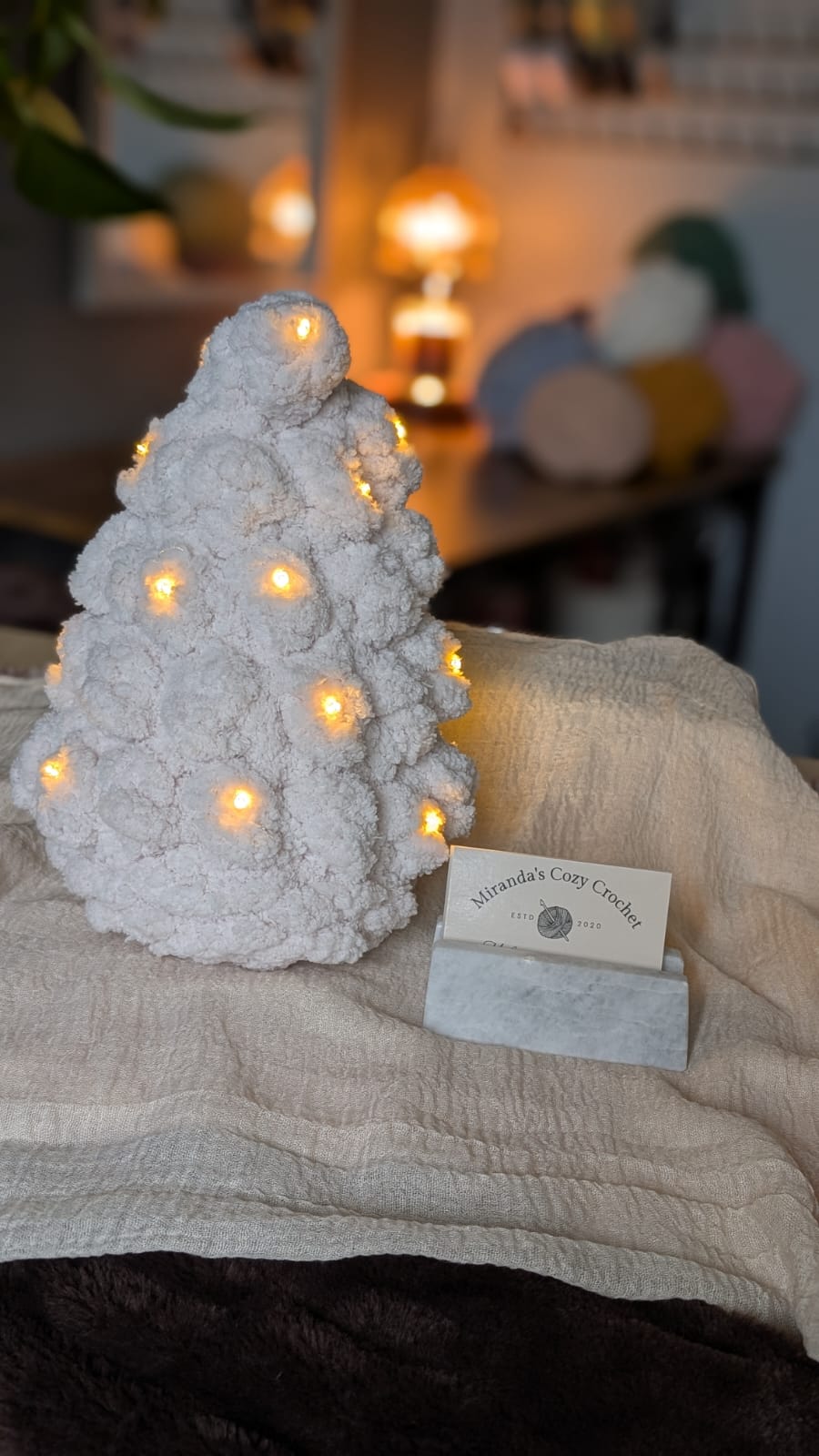 Chunky Knit Light Up Trees