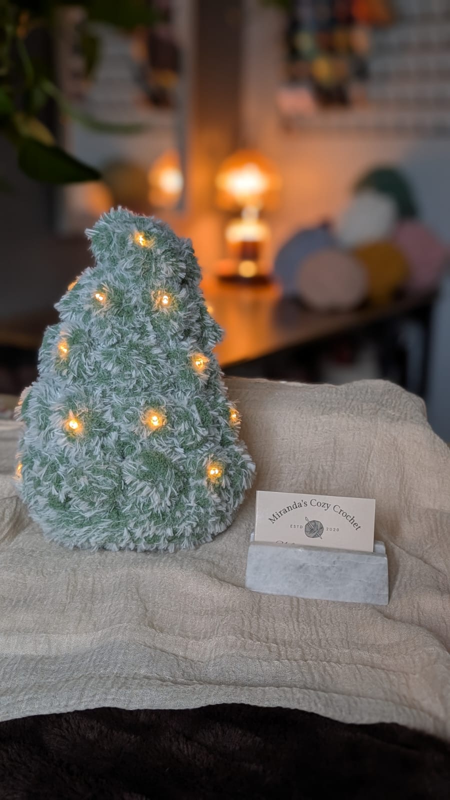 Chunky Knit Light Up Trees