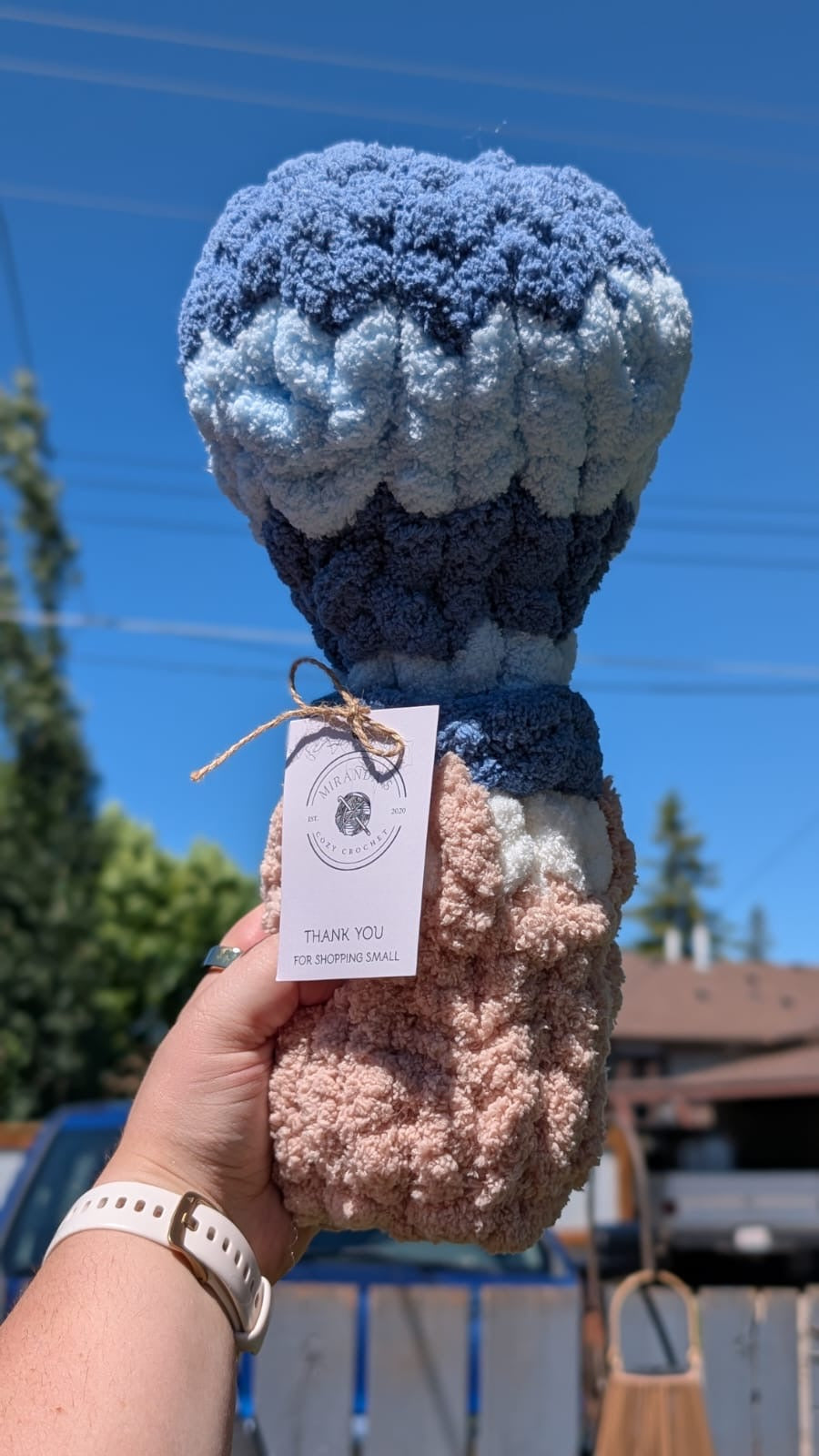 Chunky Knit Hot Air Balloon