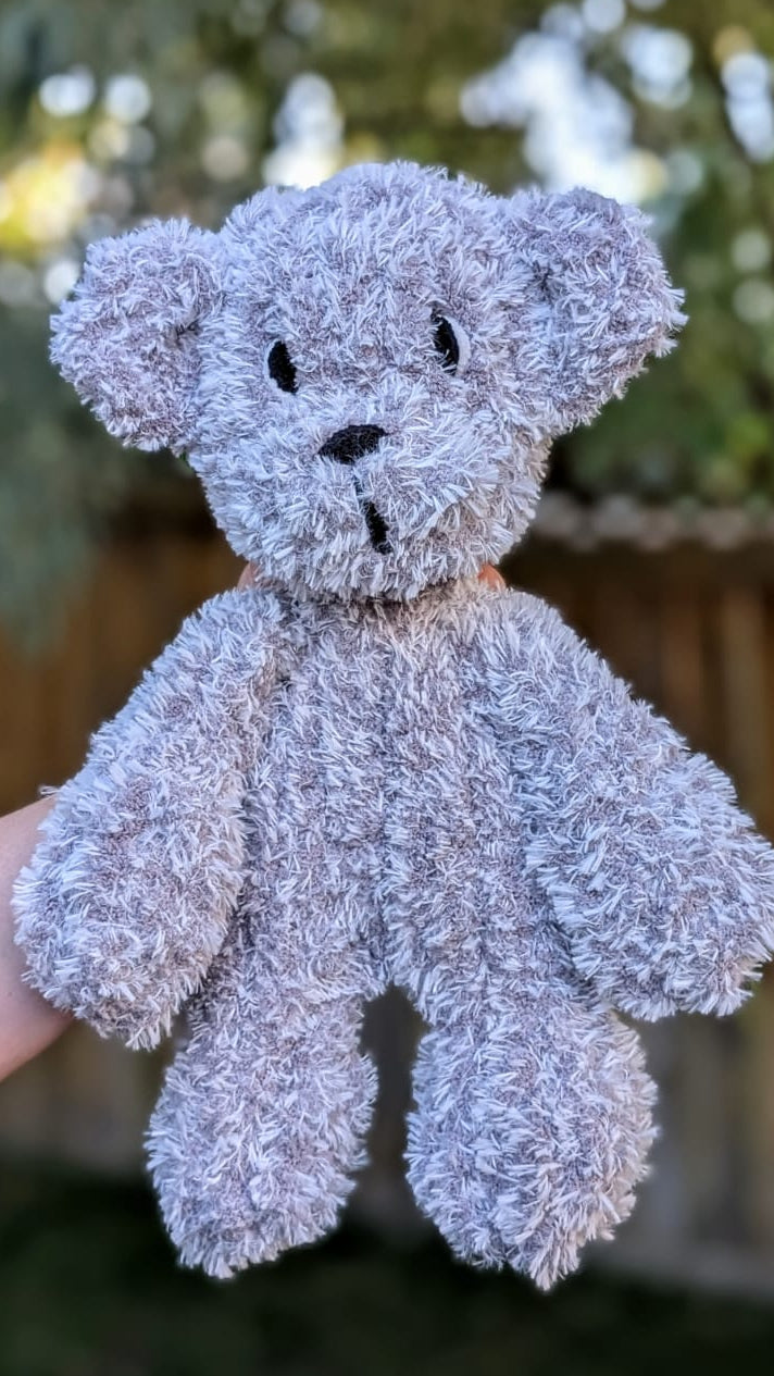 Chunky Knit Bear Snuggler