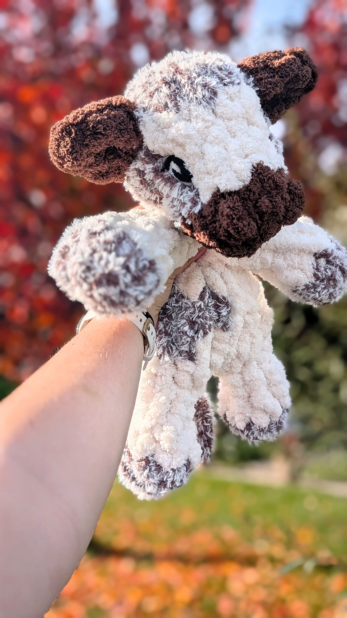Chunky Knit Cow Snuggler