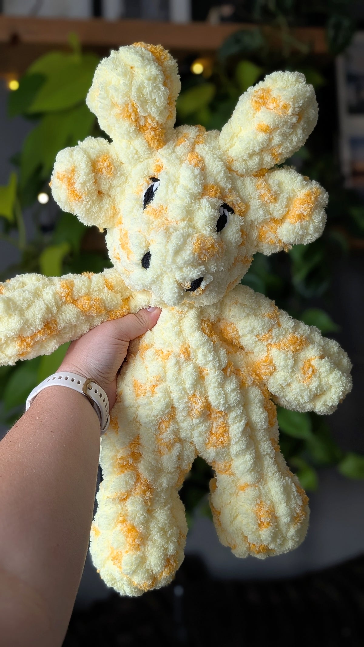 Chunky Knit Giraffe Snuggler